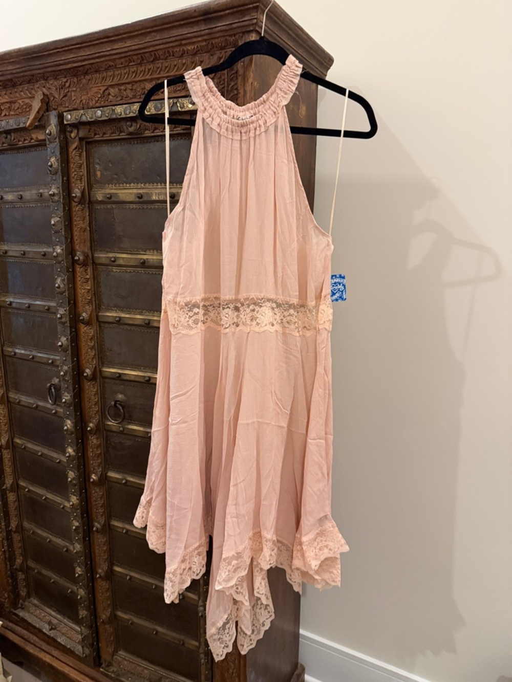 NWT Free People sheer gauze Go Lightly dress